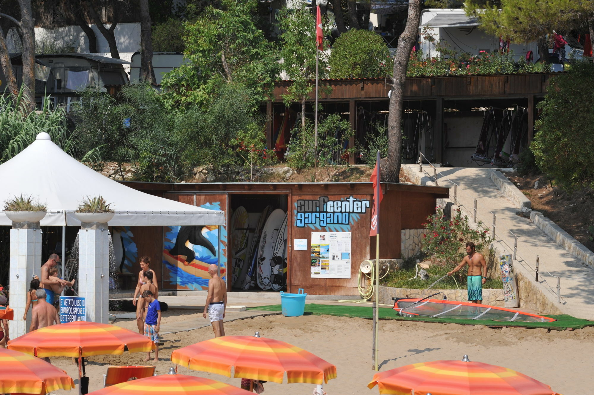 Villaggio Camping Punta Lunga Vieste Exterior foto